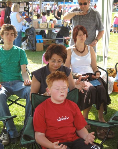 Sahaja Yoga Meditation photograph 2 by John Peirson