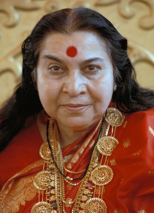 Shri Mataji in the aspect of Shri Dhanvantari