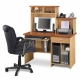 swivel chair and home computer workstation