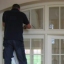 tradesman working with Georgian windows